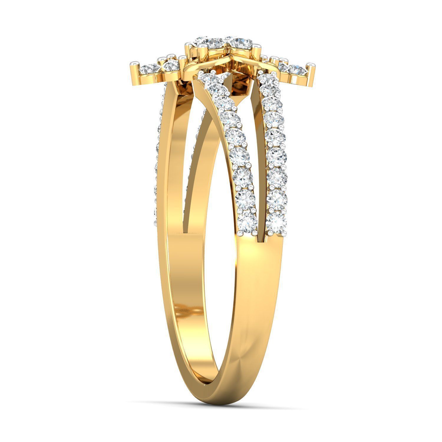 Women light weight ring 3dm stl render detail  3D print model_2