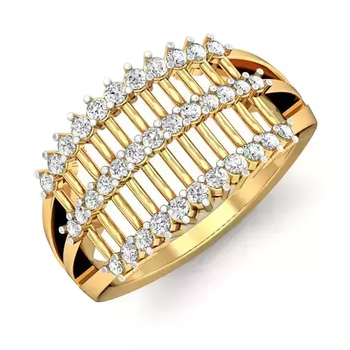 Women light weight ring 3dm stl render detail 