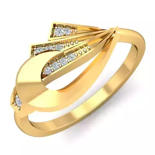Women light weight ring 3dm stl render detail  3D print model