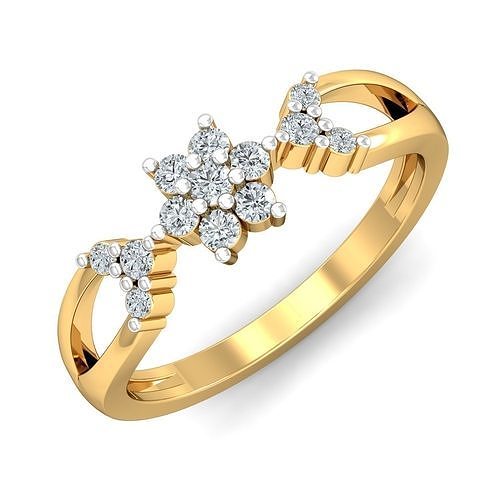 Women light weight ring 3dm stl render detail  3D print model
