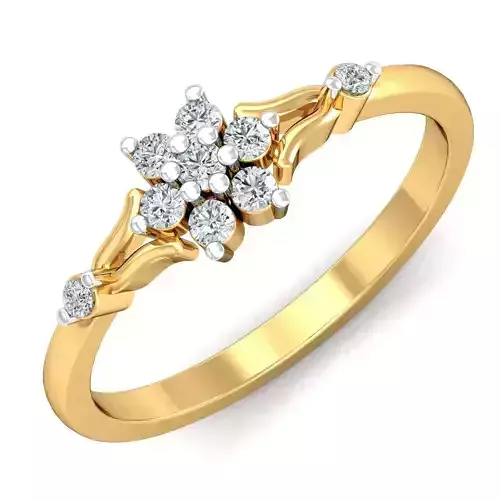 Women light weight ring 3dm stl render detail 