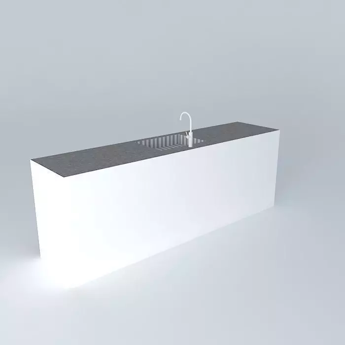 Kitchen cabinet Free 3D model