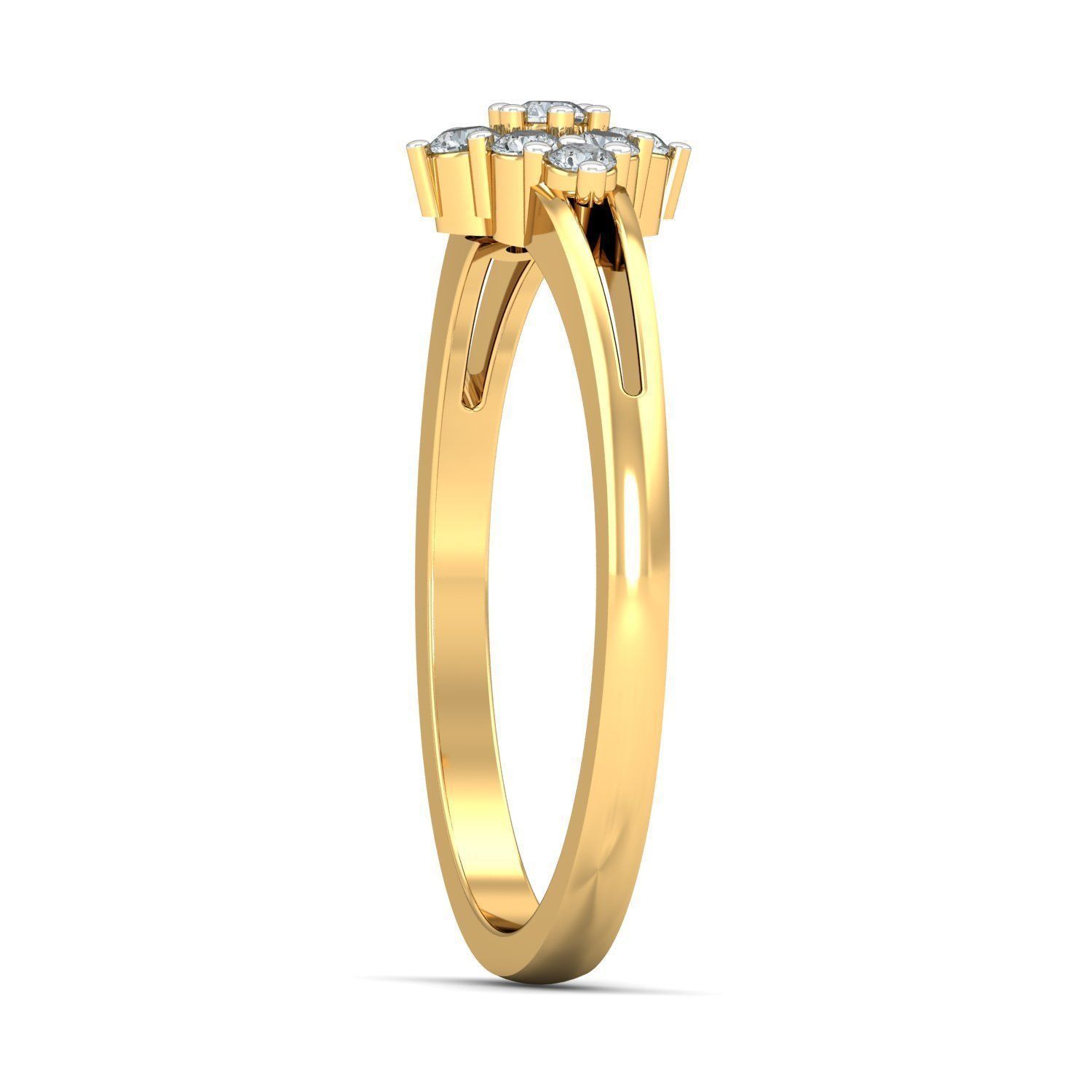 Women light weight ring 3dm stl render detail  3D print model_2
