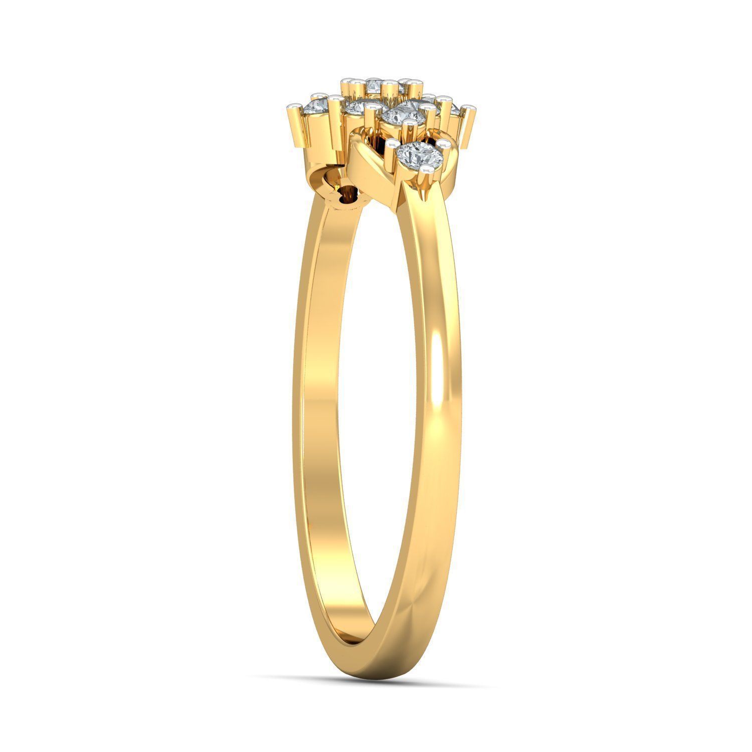 Women light weight ring 3dm stl render detail  3D print model_2