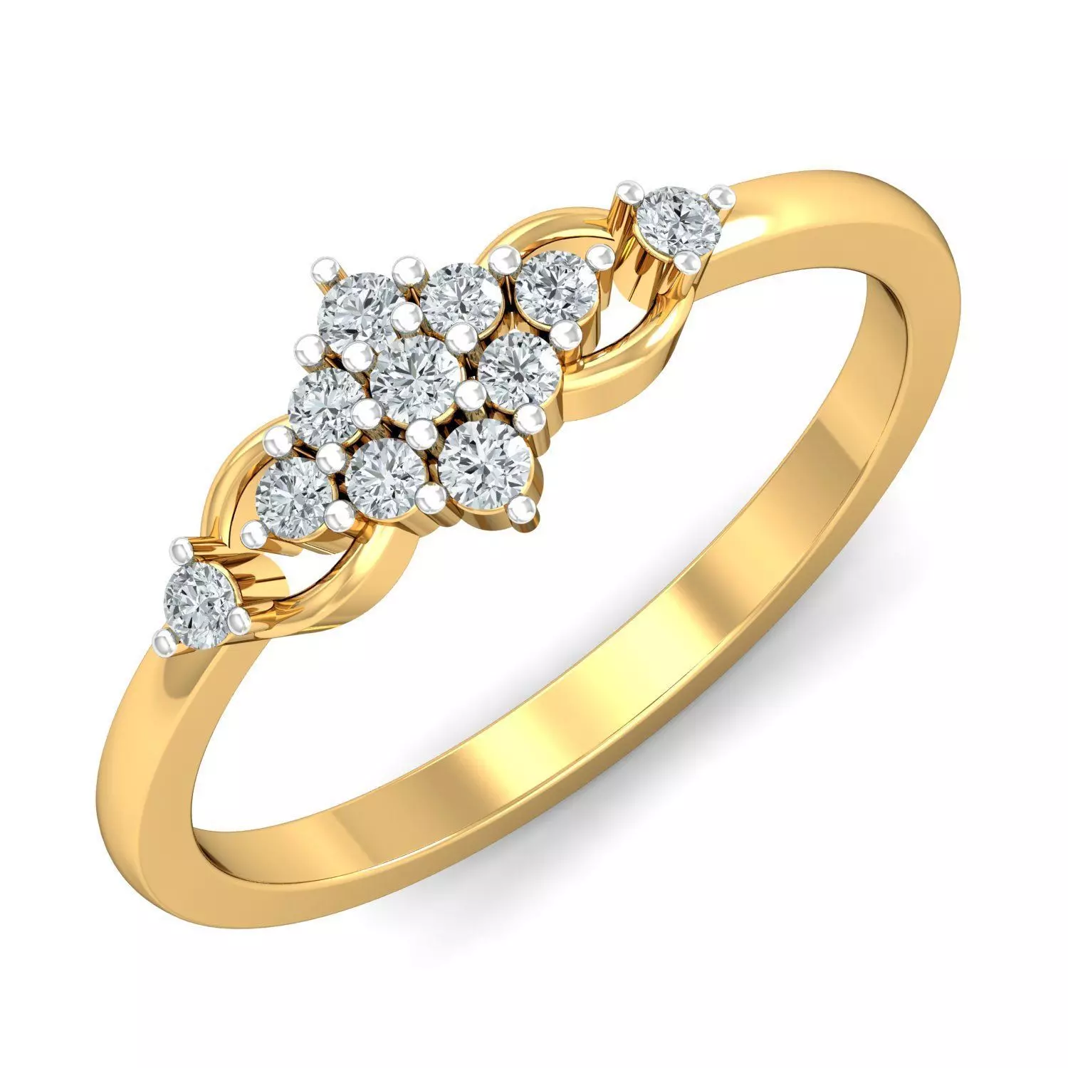 Women light weight ring 3dm stl render detail  3D print model_0