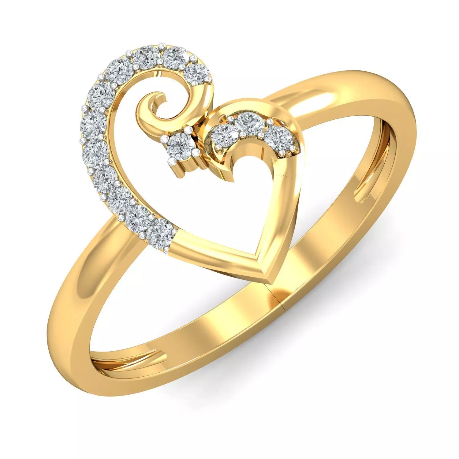 Women light weight ring 3dm stl render detail  3D print model_0