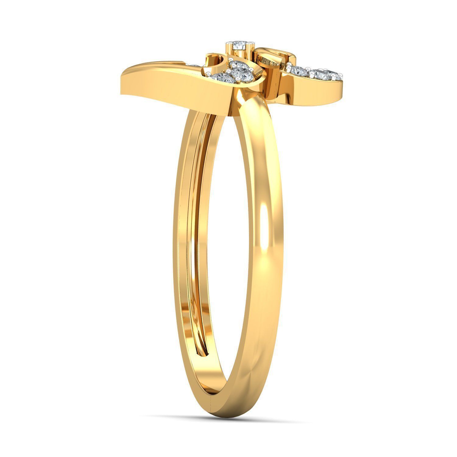 Women light weight ring 3dm stl render detail  3D print model_2