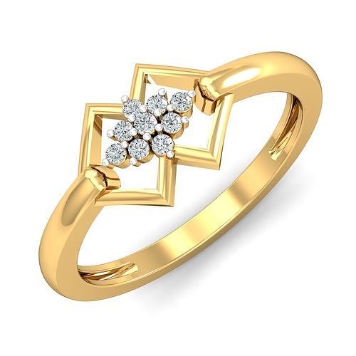 Women light weight ring 3dm stl render detail  3D print model