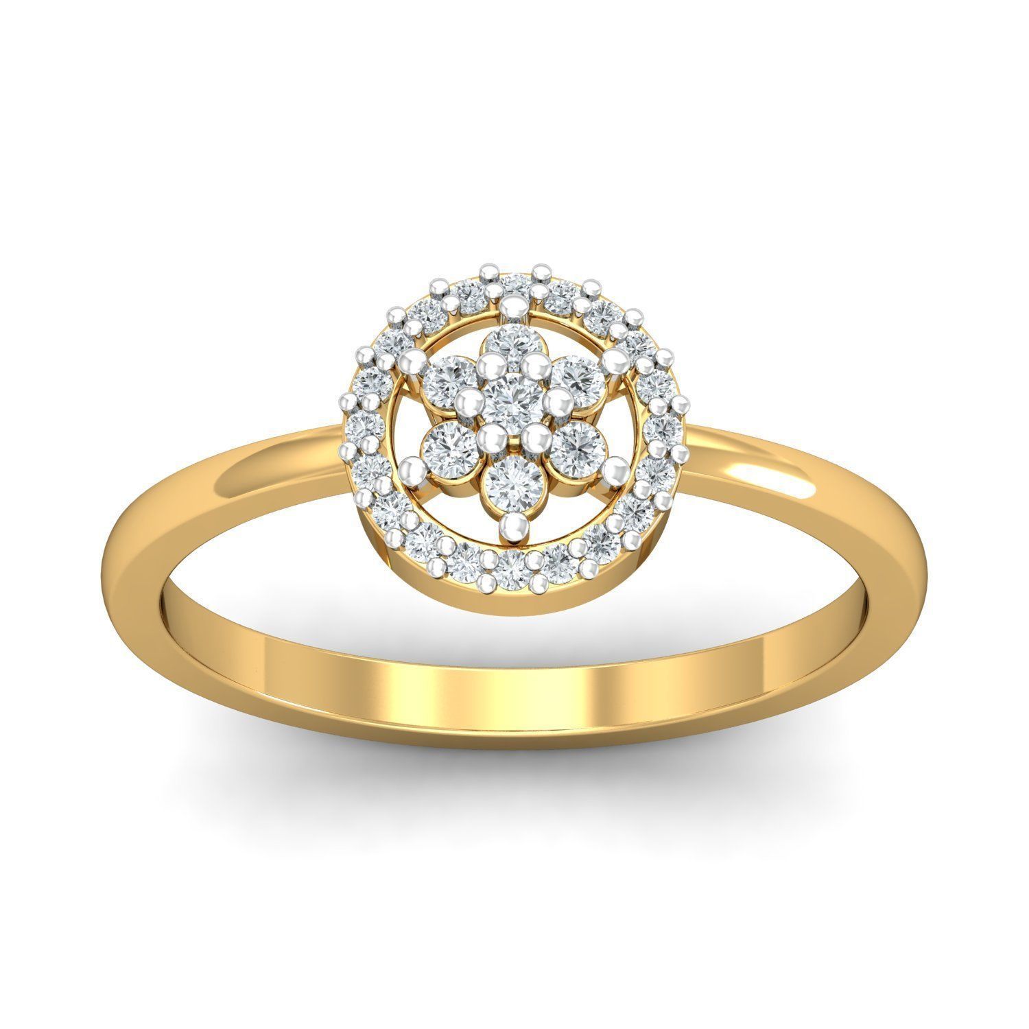 Women light weight ring 3dm stl render detail  3D print model_1