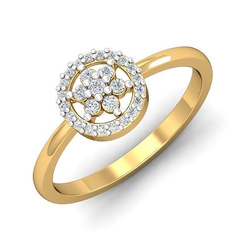 Women light weight ring 3dm stl render detail  3D print model