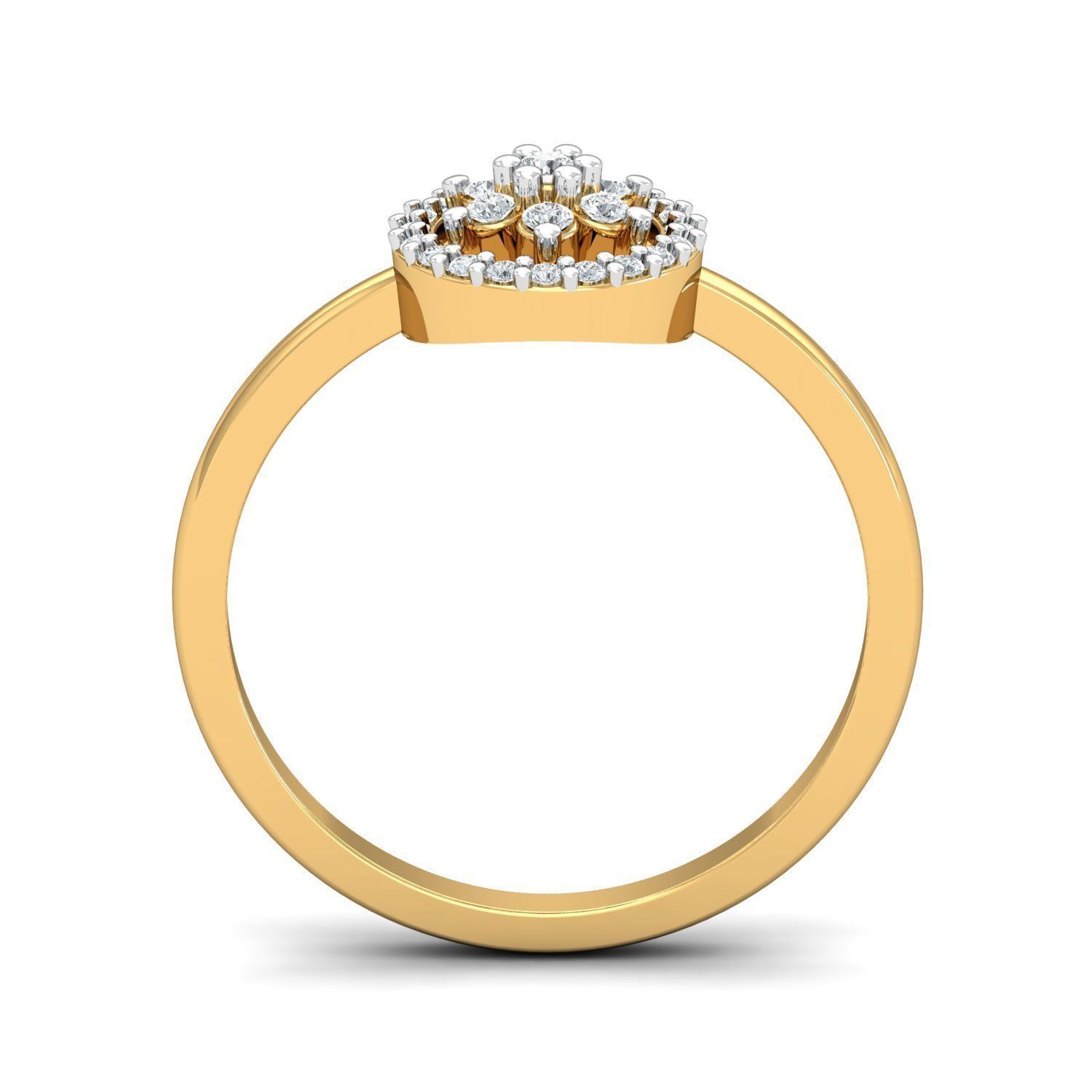 Women light weight ring 3dm stl render detail  3D print model_2