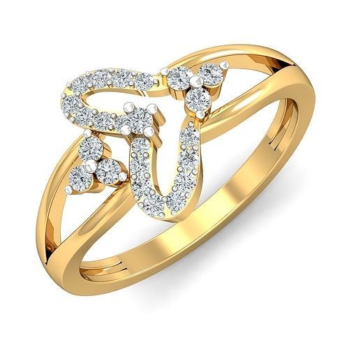 Women light weight ring 3dm stl render detail  3D print model