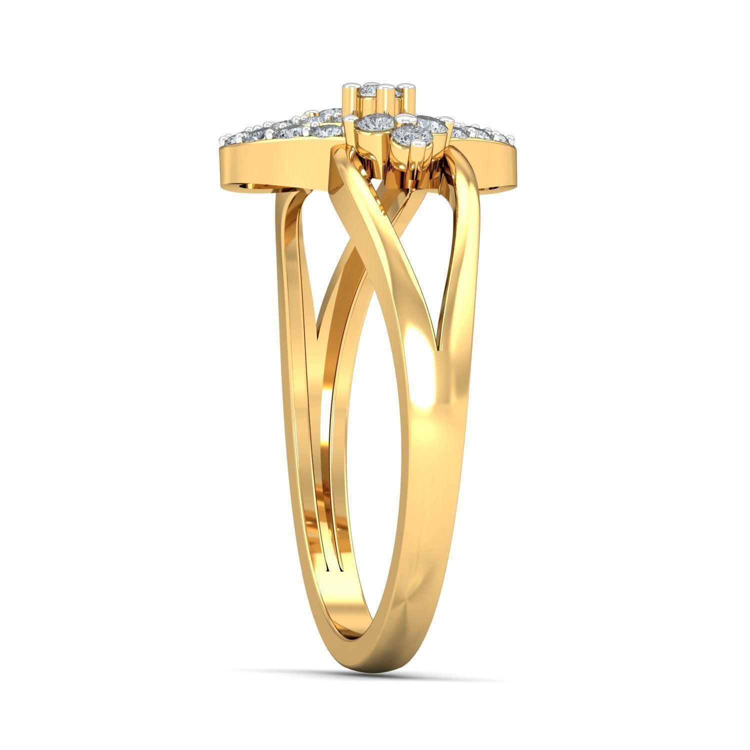 Women light weight ring 3dm stl render detail  3D print model_2