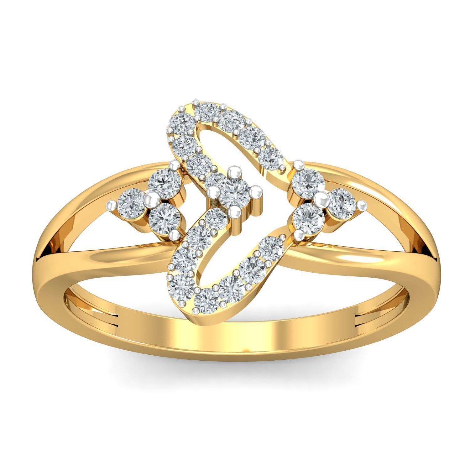 Women light weight ring 3dm stl render detail  3D print model_1