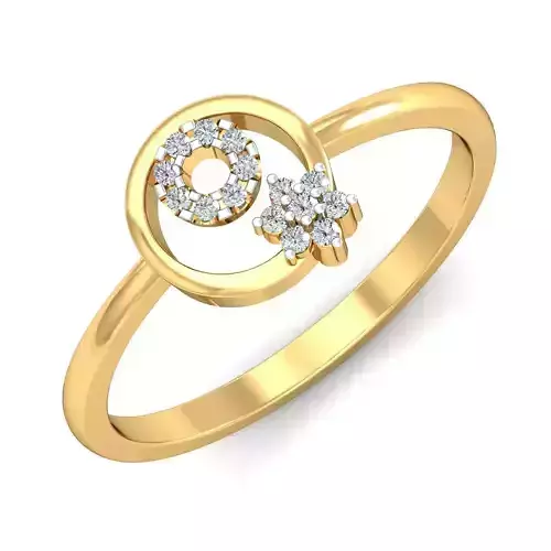 Women light weight ring 3dm stl render detail  3D print model