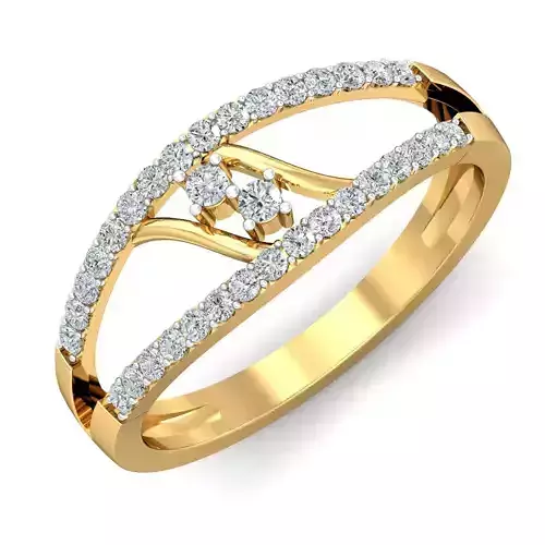 Women light weight ring 3dm stl render detail 