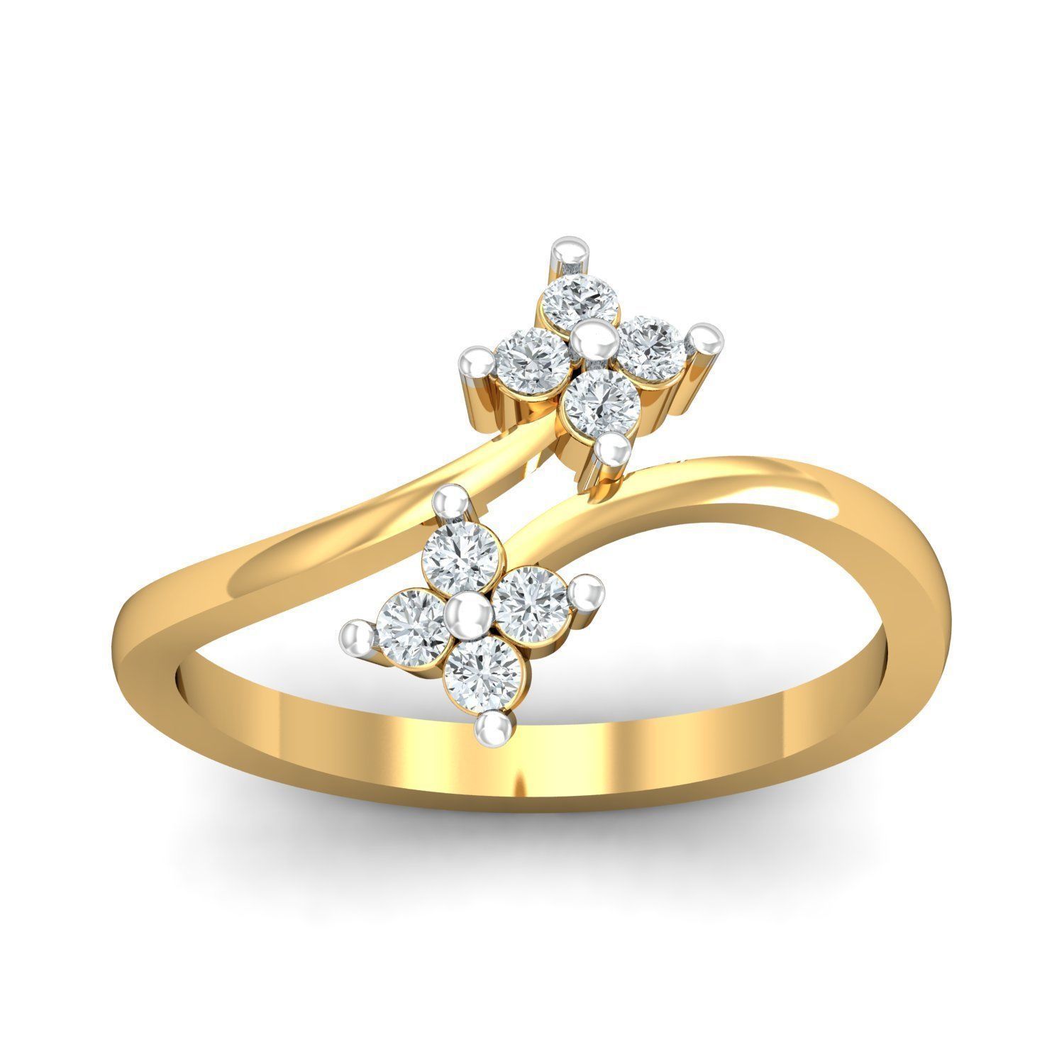 Women light weight ring 3dm stl render detail  3D print model_1