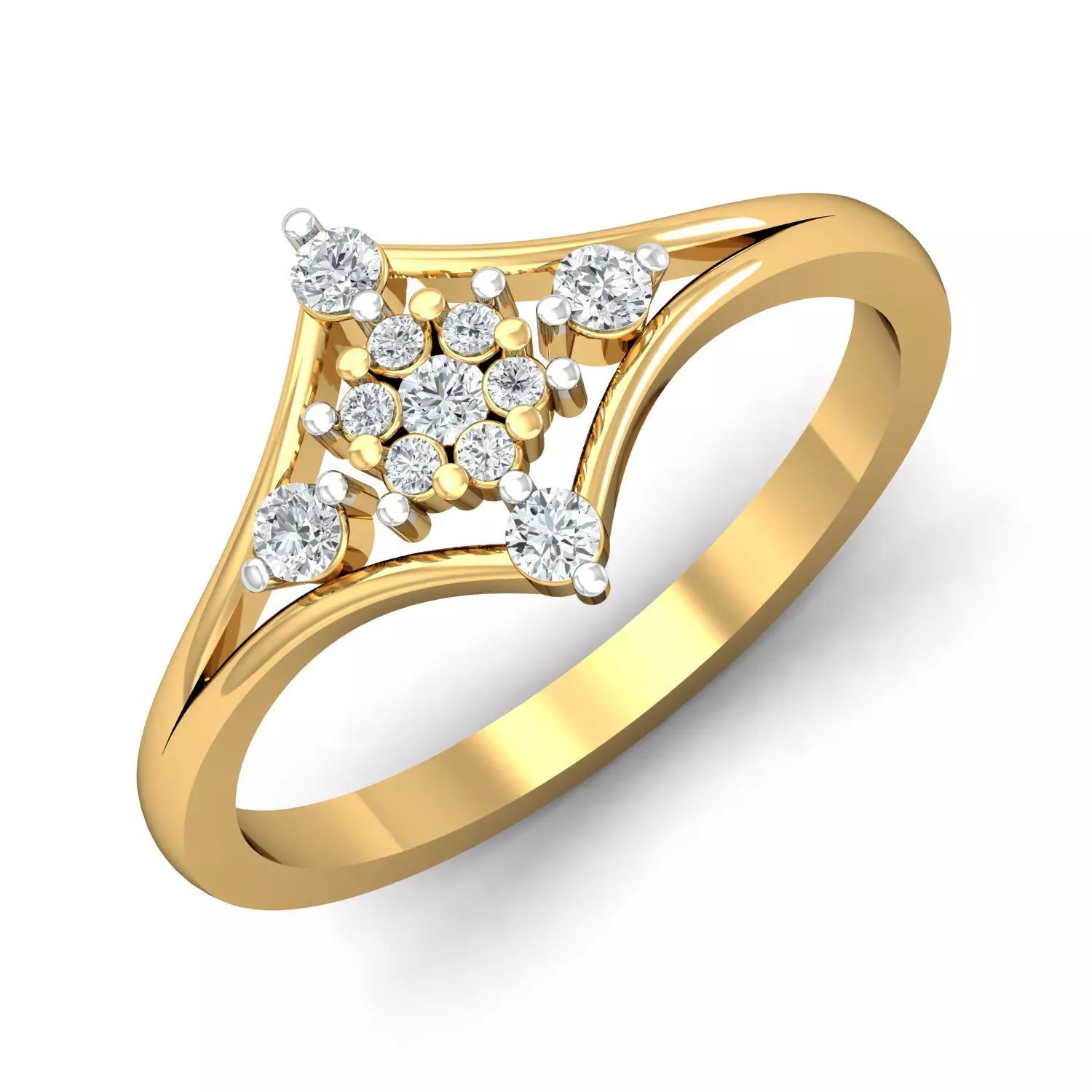 Women light weight ring 3dm stl render detail  3D print model_0