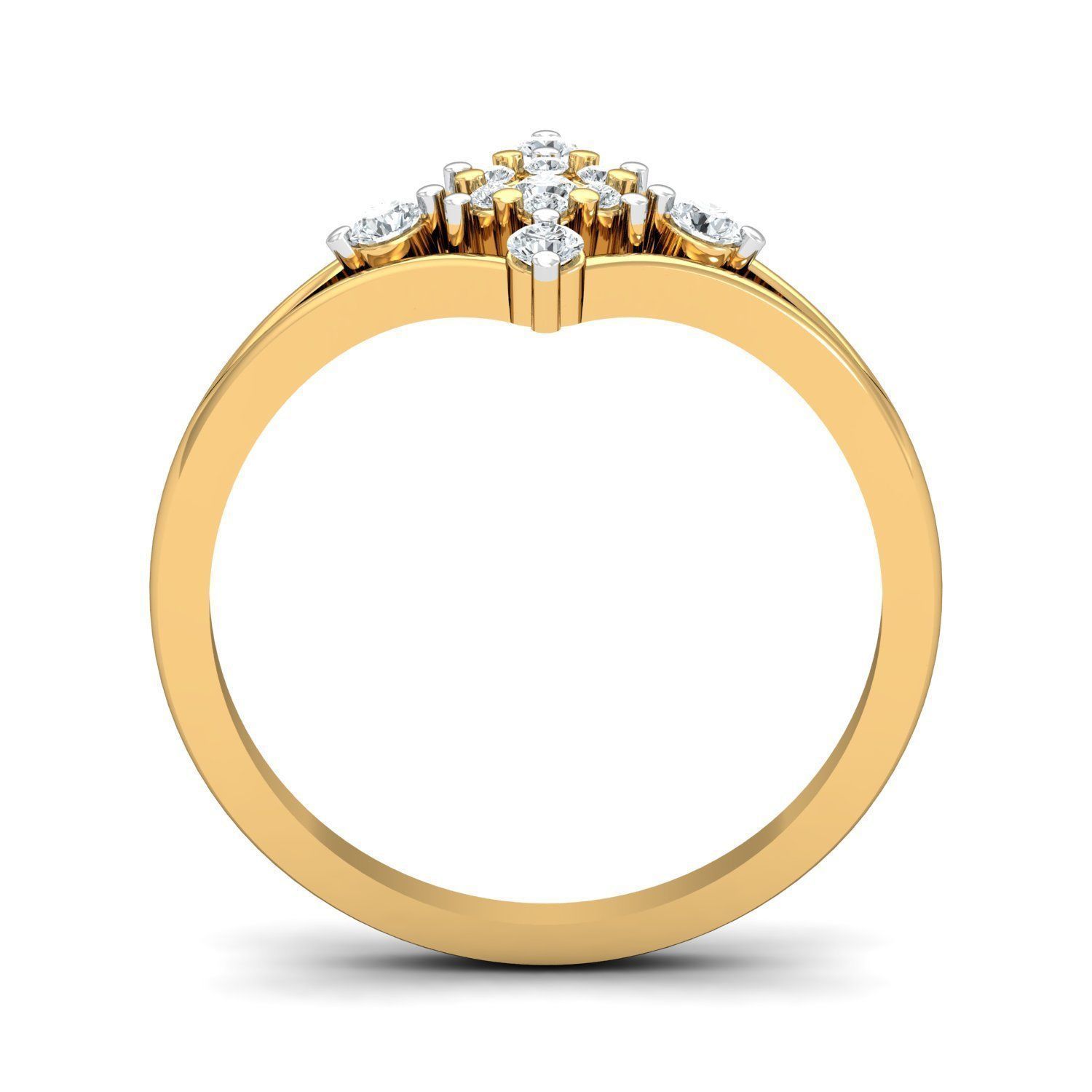 Women light weight ring 3dm stl render detail  3D print model_2