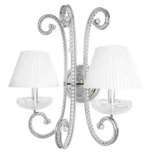 Baroque crystal Wall Lamp