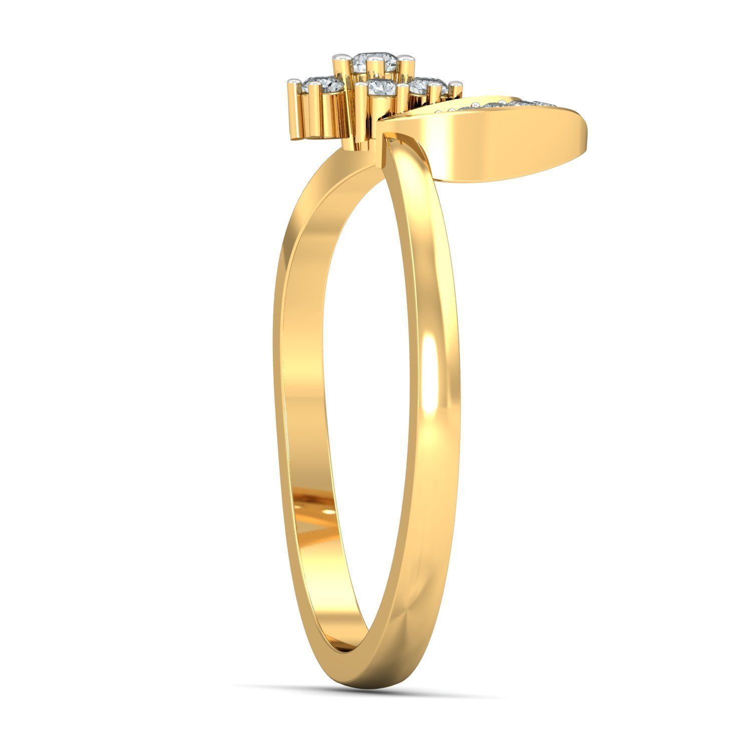 Women light weight ring 3dm stl render detail  3D print model_2