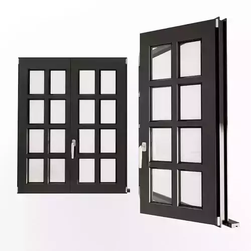 Multipan Black Window