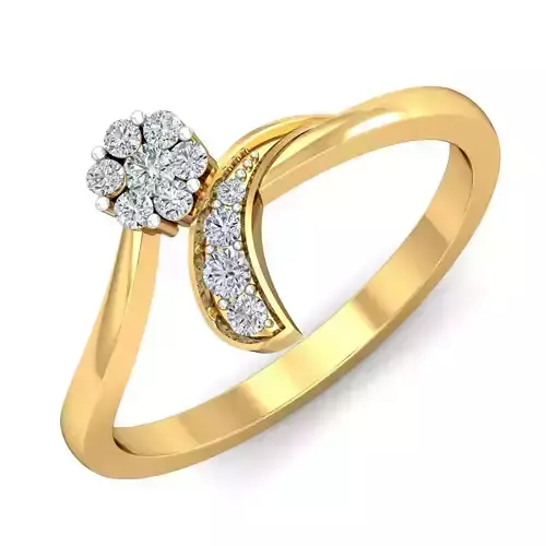 Women light weight ring 3dm stl render detail 