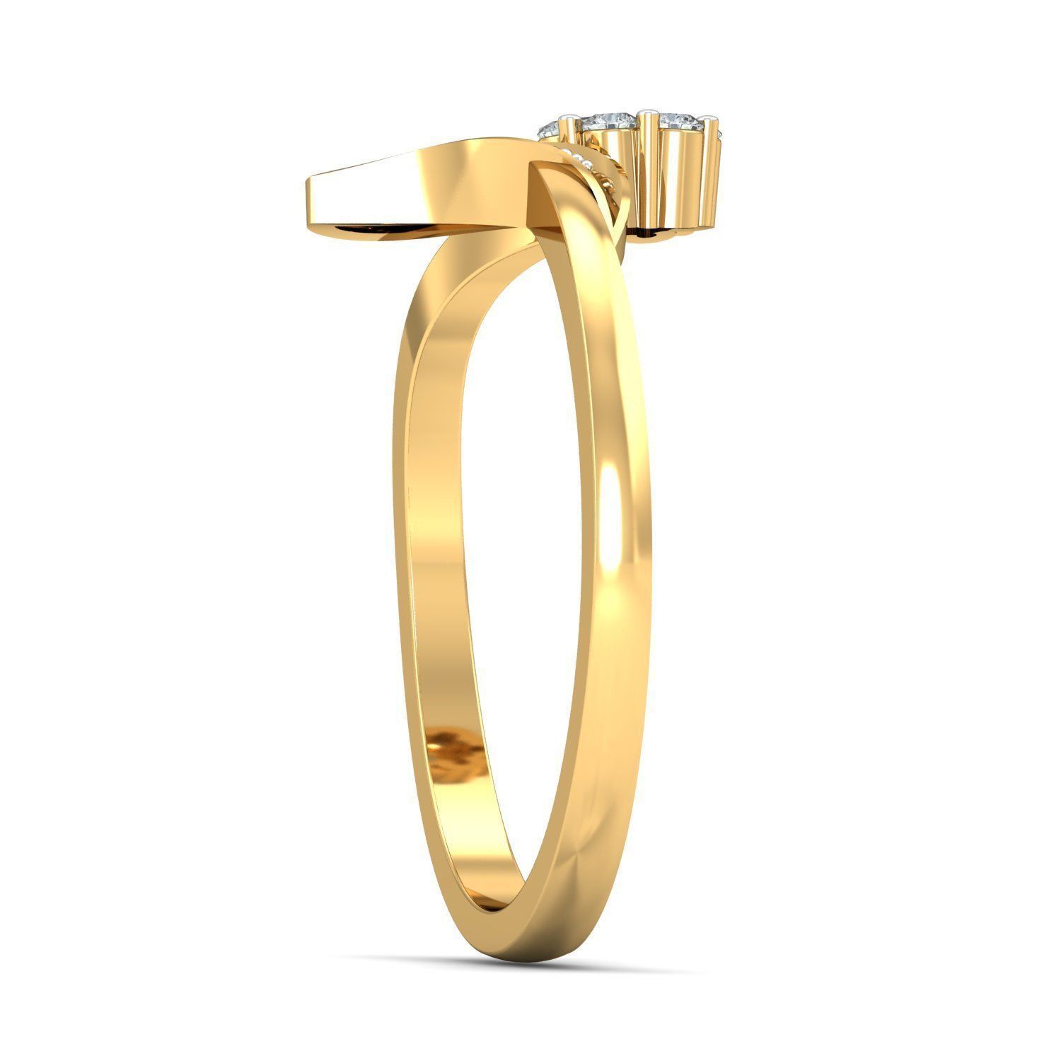 Women light weight ring 3dm stl render detail  3D print model_2