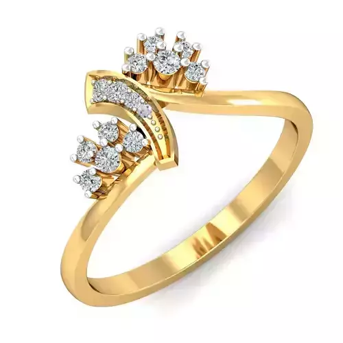 Women light weight ring 3dm stl render detail 