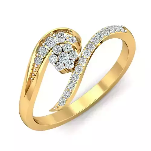 Women light weight ring 3dm stl render detail 