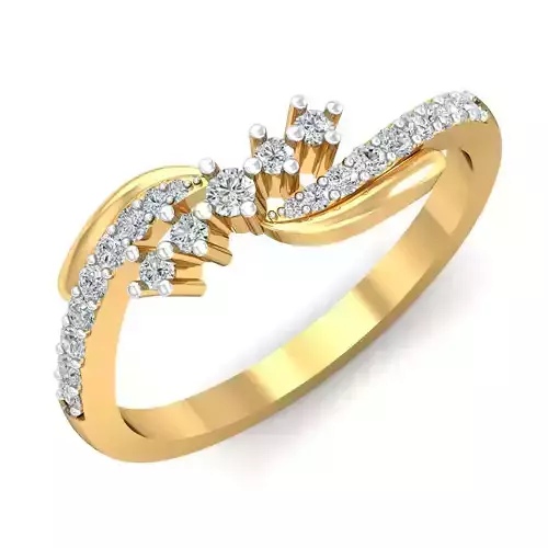 Women light weight ring 3dm stl render detail 