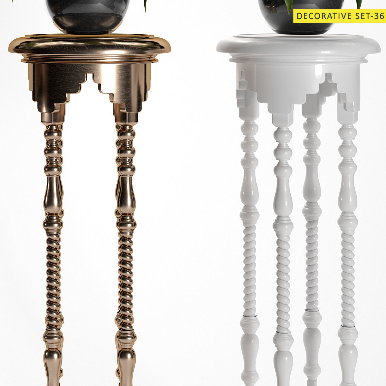 DECORATIVE SET 36 3D model_2