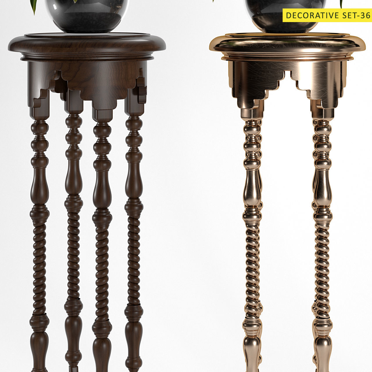 DECORATIVE SET 36 3D model_1