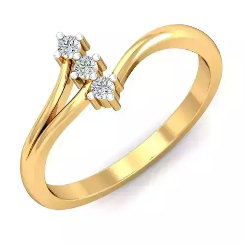 Women light weight ring 3dm stl render detail 