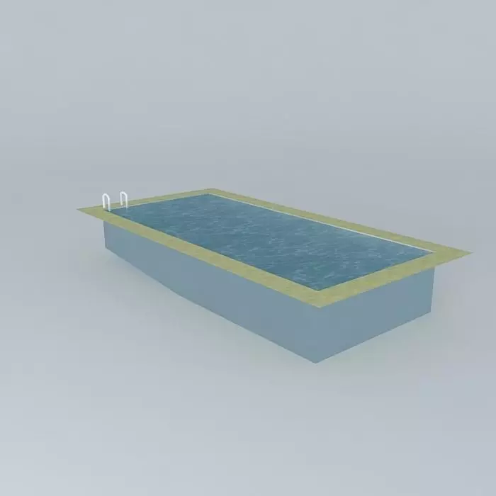 Simple pool Free 3D model