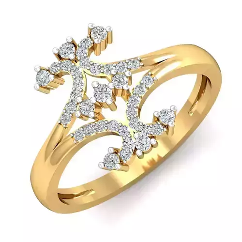 Women light weight ring 3dm stl render detail  3D print model