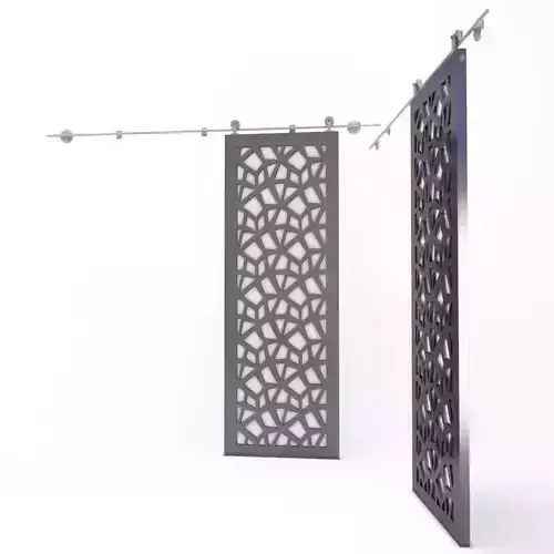 Graphic Sliding Door 