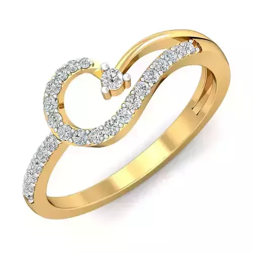 Women light weight ring 3dm stl render detail  3D print model