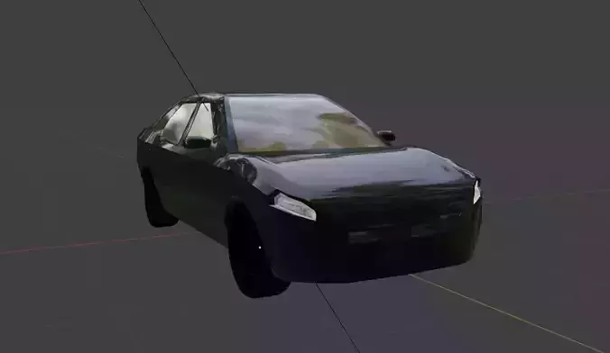 Game-ready sport car