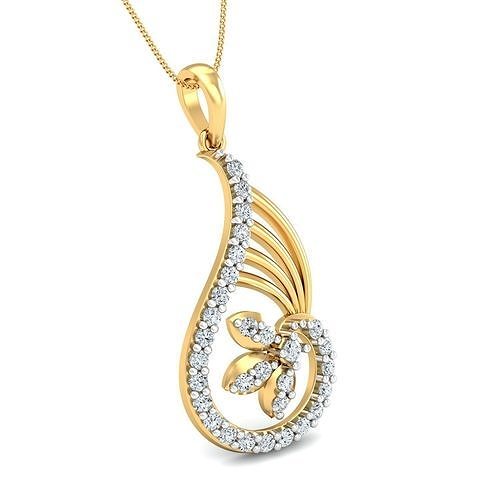 Women pendant-earrings set 3dm stl render detail 3D print model