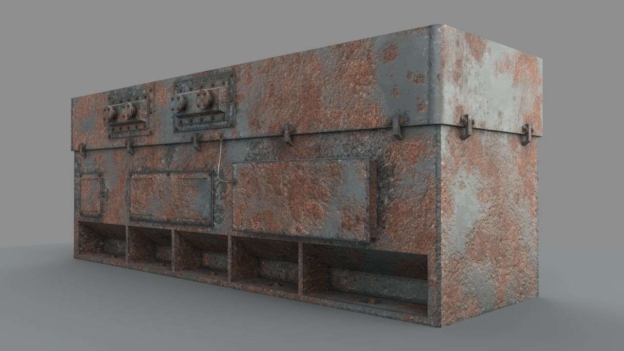 Industrial device 3D model_7