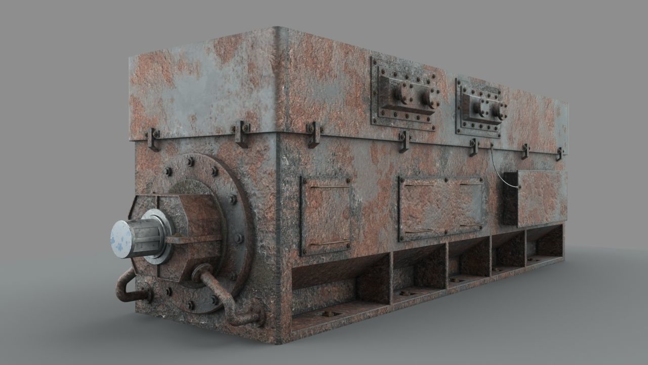 Industrial device 3D model_5