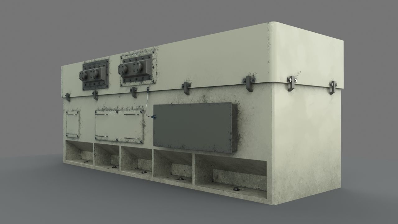 Industrial device 3D model_6