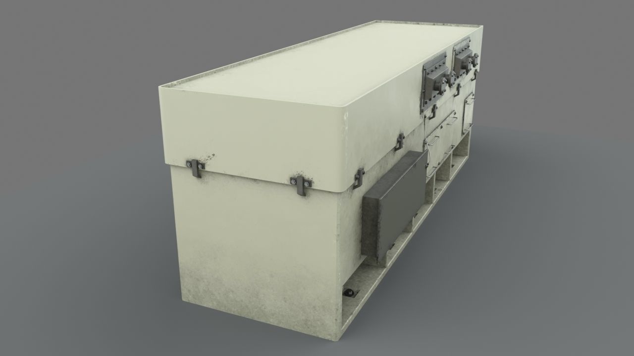 Industrial device 3D model_8