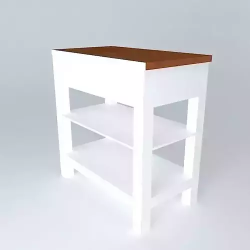 Light table with two drawers