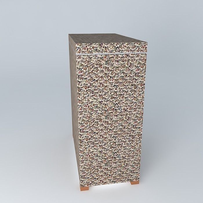 Laundry basket Free 3D model_2