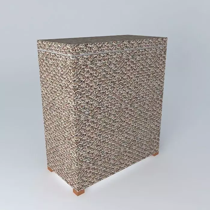 Laundry basket Free 3D model_0