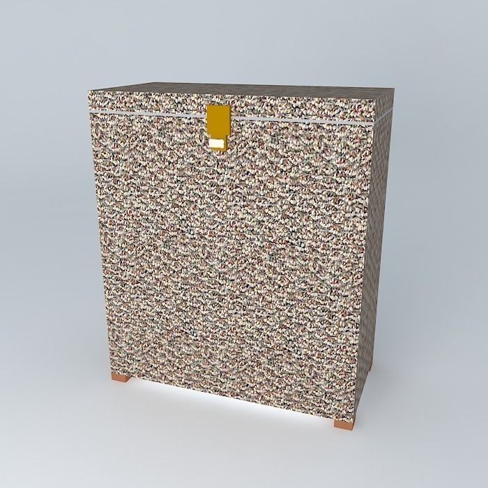 Laundry basket Free 3D model_1