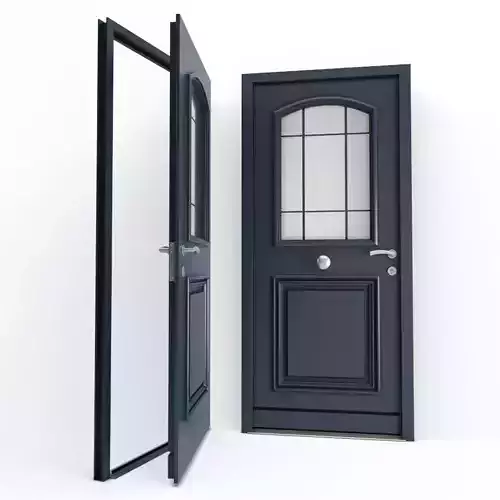 Door Audierne and Doorknob