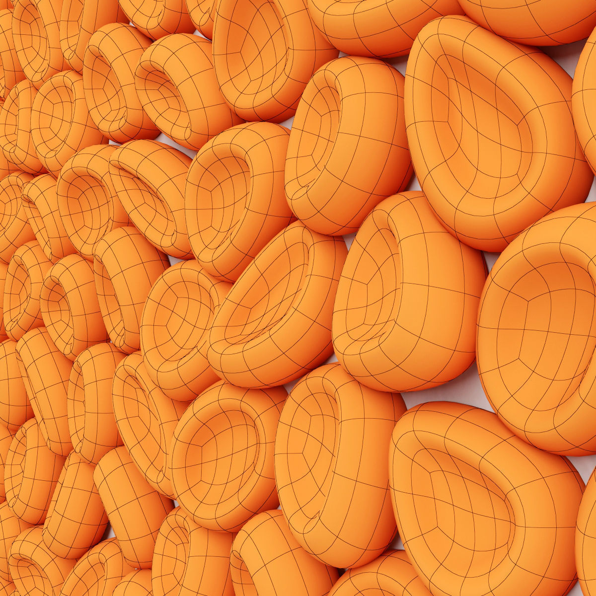 Panel decorative raisins 3D model_6